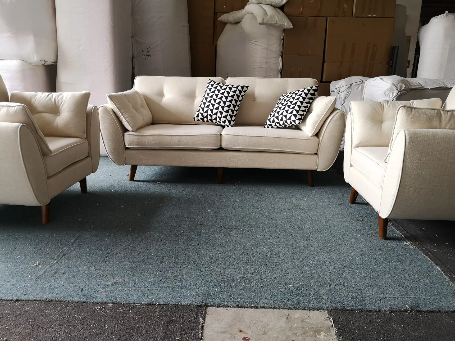 Italiano Moderno Conjunto De Sofá Mobiliário De Estilo Japonês - Buy