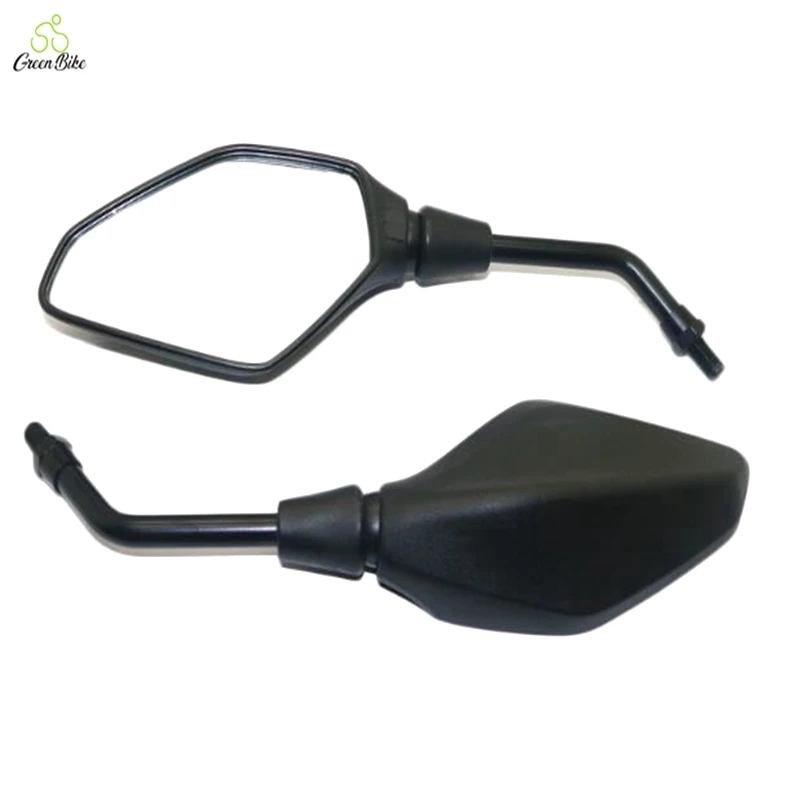 

Green Bike Universal Riding Mirror High Definition Scooter Rear View Hot Sale Motorcycle Mirror, Black