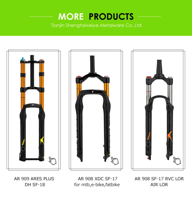 suspension fork for cycle