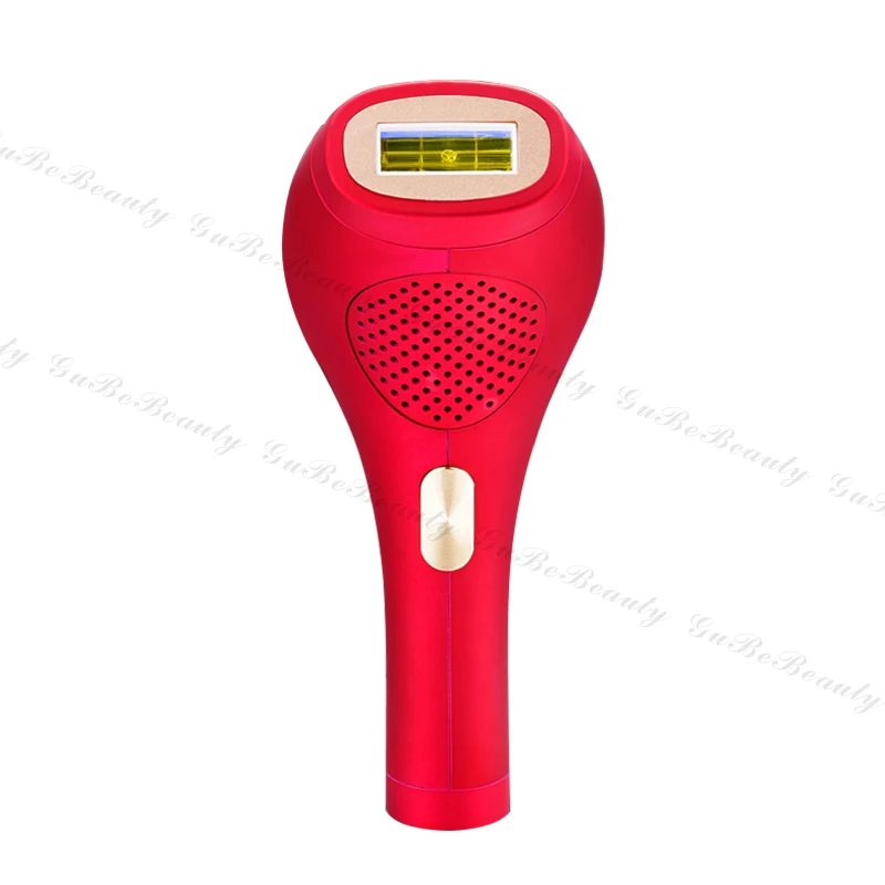 

Gubebeauty AMZ hot painless hair removal laser hair removal epilator painless ice hair removal for men women homeuse with CE, Red/customized colors