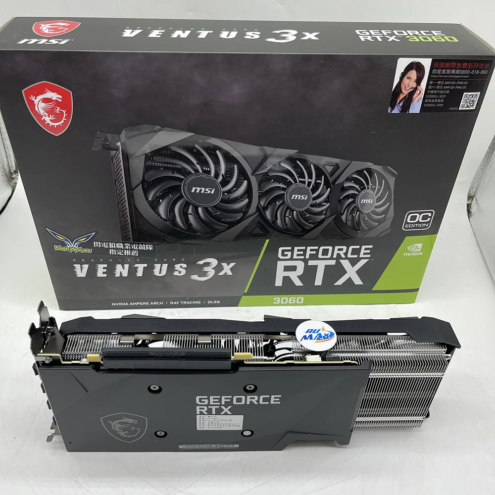 

New Listing MSI RTX 3060 Graphics Card 8GB 10GB 12GB 24GB RTX 3060Ti 3070 3080 3090 Series