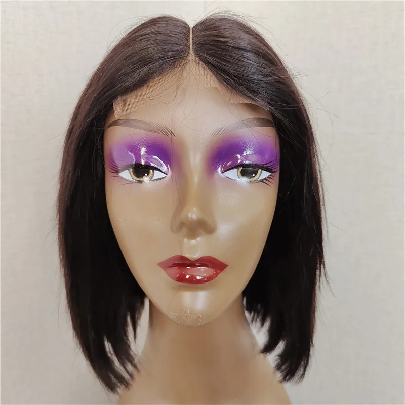 

Factory Price Brazilian Straight Hair Human Hair 4*4 Bob Wig
