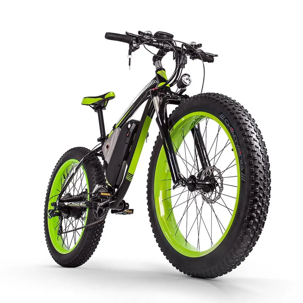 

2020 new 26-inch electric bike mountain bike snowmobile, wattage 250W electric bike, Black +yellow, black+red, black+green, black+blue,black+orange