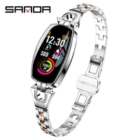 

SANDA H8 Smart Watch 2019 Waterproof Blood Pressure Heart Rate Monitoring Bluetooth For Android IOS Fitness Bracelet Smart Band