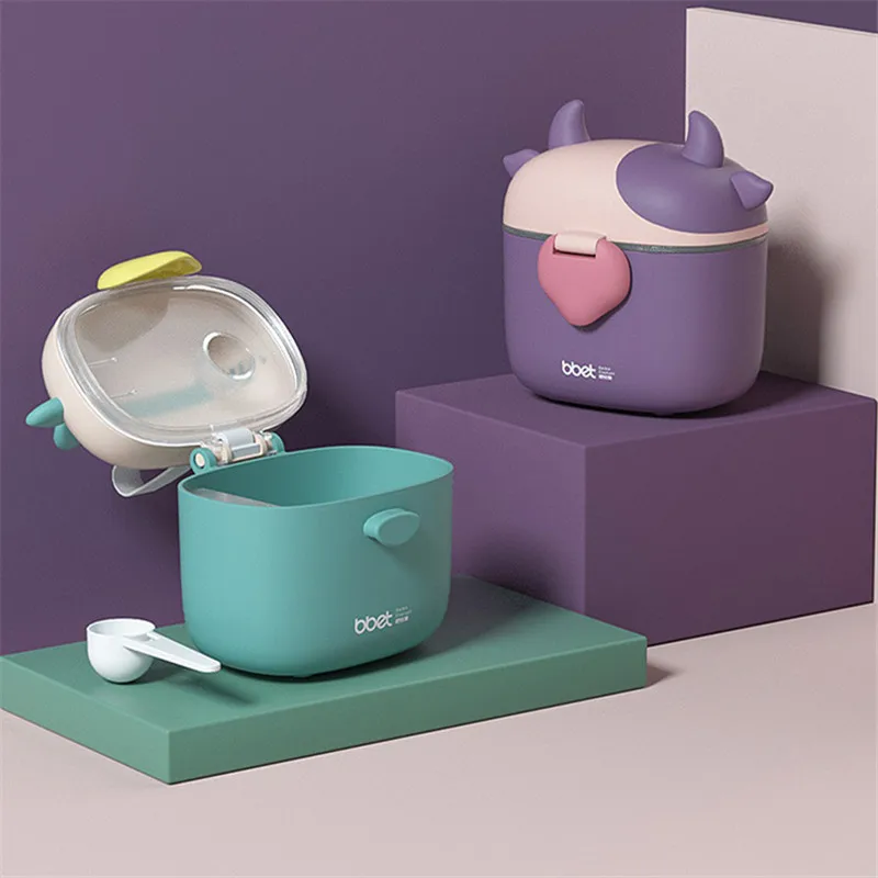 

Portable Baby Breast Milk Storage Container Formula Dispenser Feeding Milk Powder Container milk storage
