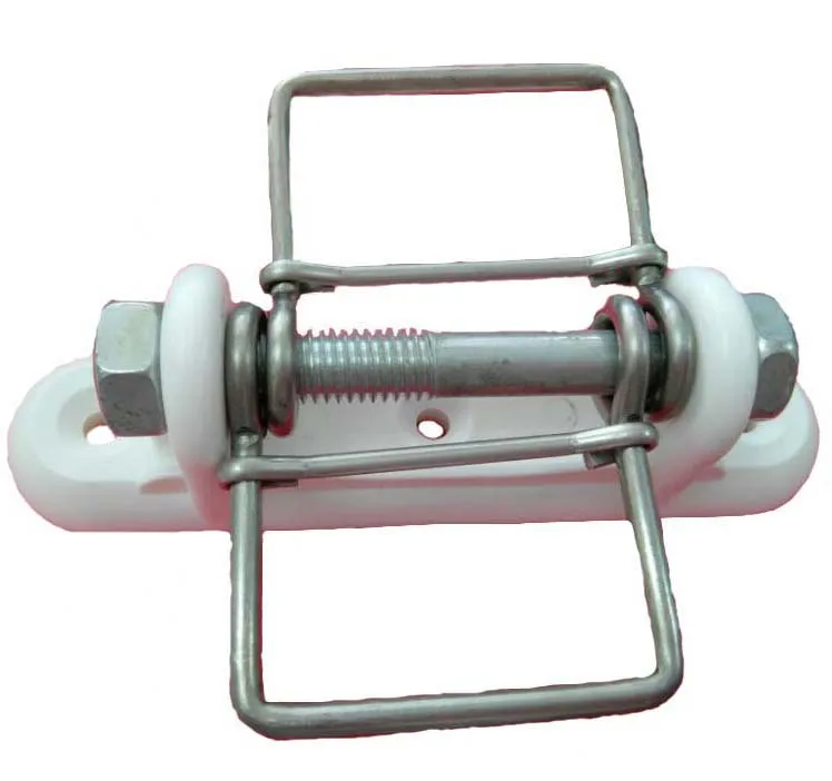 

Electric fenceTape End Tensioner/ Corner Insulator for Polytape up to 4cm white, Black or white