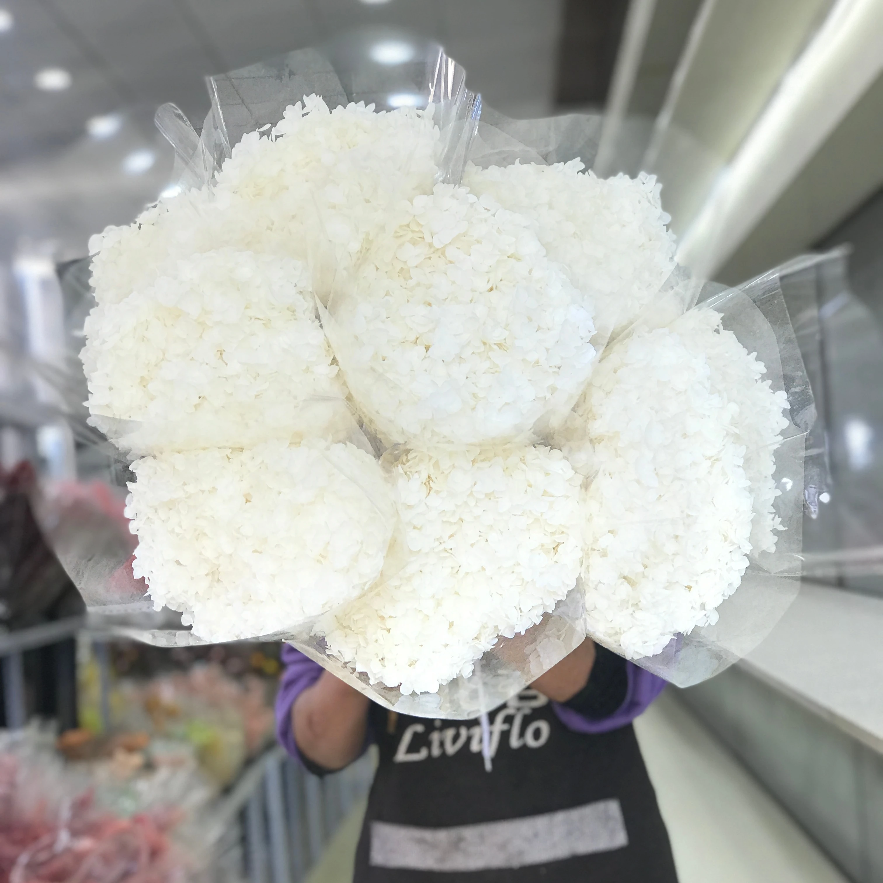 

Best Selling Dried Flowers Gem Forever Flowers Jewelry Grass White Flower