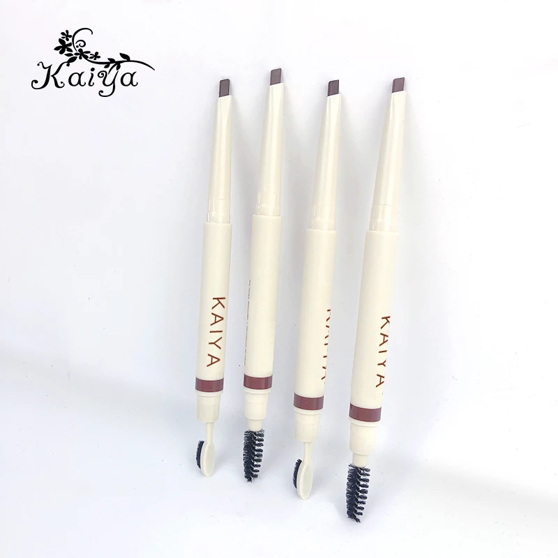 Wholesale Oem Makeup Long Lasting Colored Auto Eye Brow Pen White Vegan