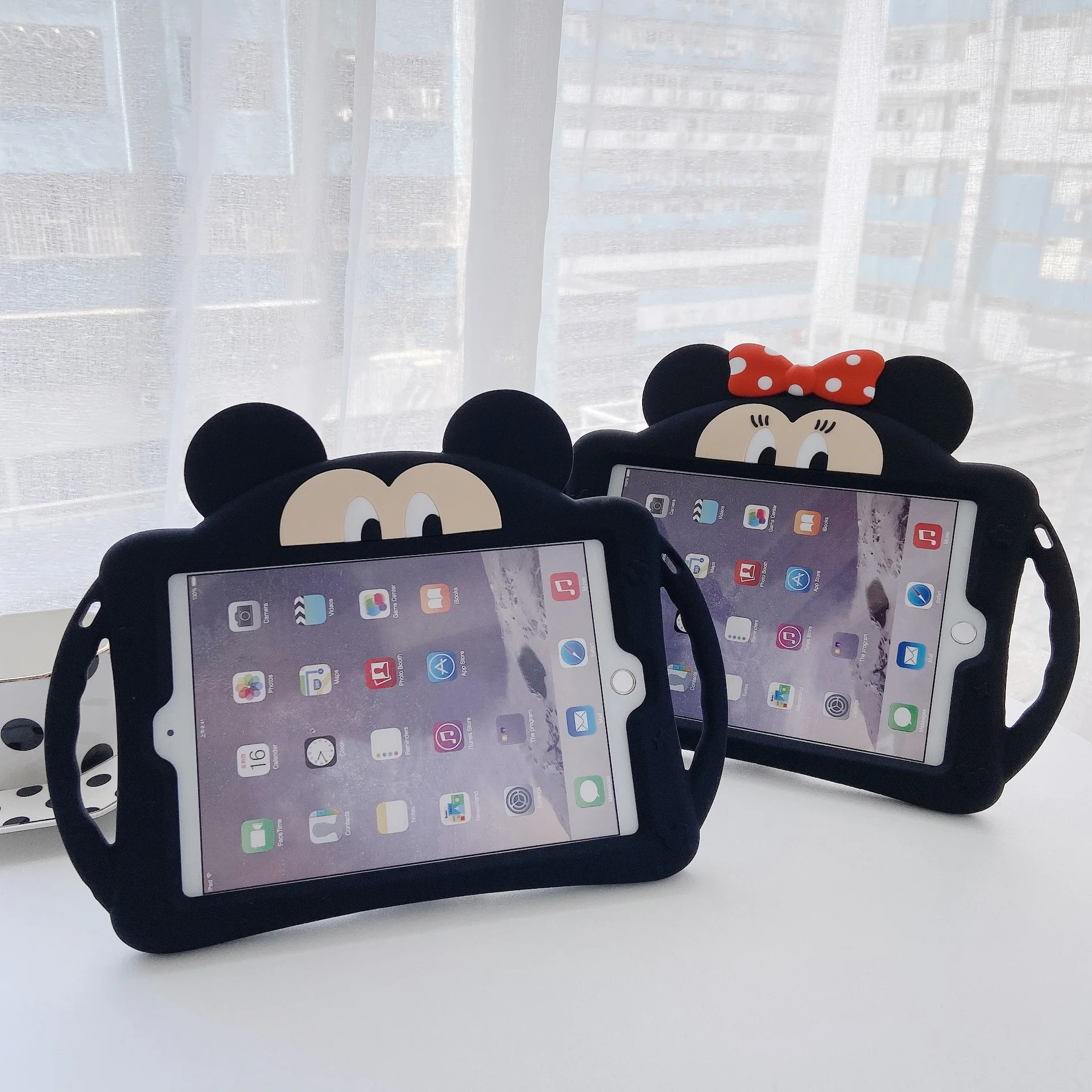 

cover case for ipad 4/5/6 10.5 silicone cute air 2 3 tablet children mini 4 5 protective case 10.2 inch 2018