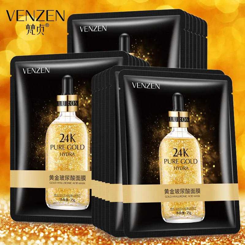 

VENZEN ZOZU bioaqua factory skin care 24k pure gold facial mask