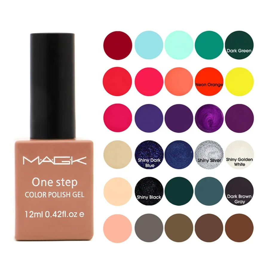 

RTS MAGK ONE STEP No.027 Christmas sale wholesale cat eye glitter colors soak off private label uv gel nail polish sale., 96 colors