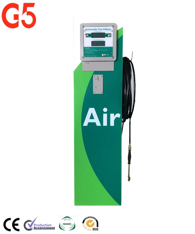 Digital Air Vending Machine Pumps Car Petrol Motorcycles Coin Operated