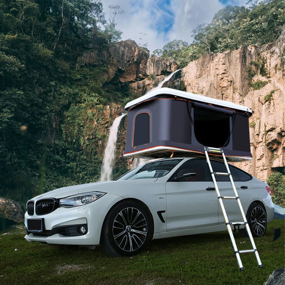 

FunFishing Camping Outdoor Automatic Hard Shell foldable 2 Person Car Roof Top Rooftop Tent, Customized