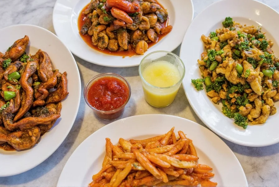 Pepper Twins Houston signature dishes display showing colorful plates of pepper-infused foods