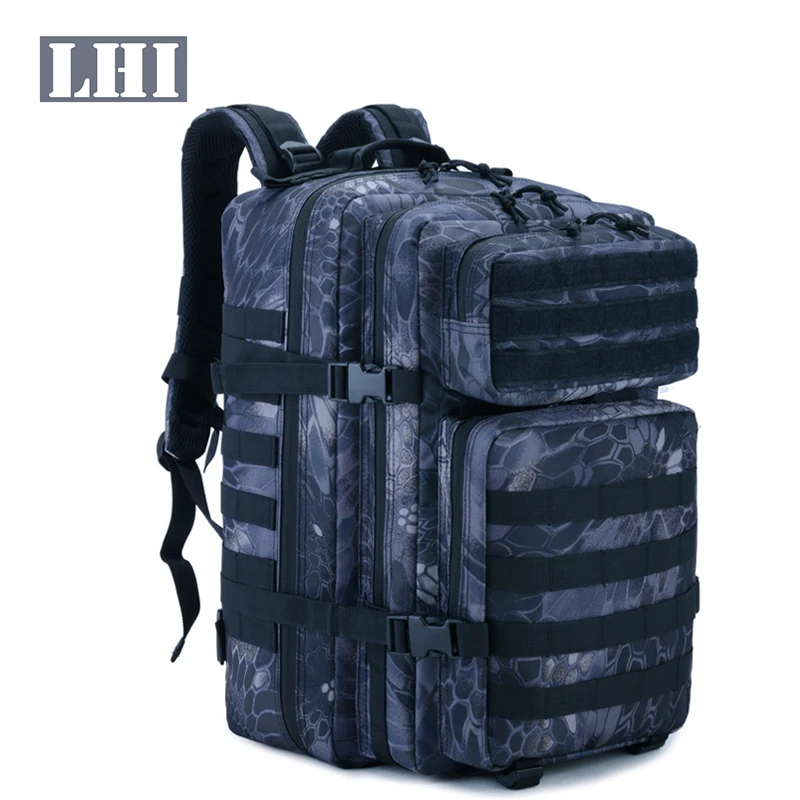 

LHI Amerikanischen_Marke Regenschutz Survival Suitcade Schule Black Trekking Berg_Individuell 40L Wanderrucksack Rucksack