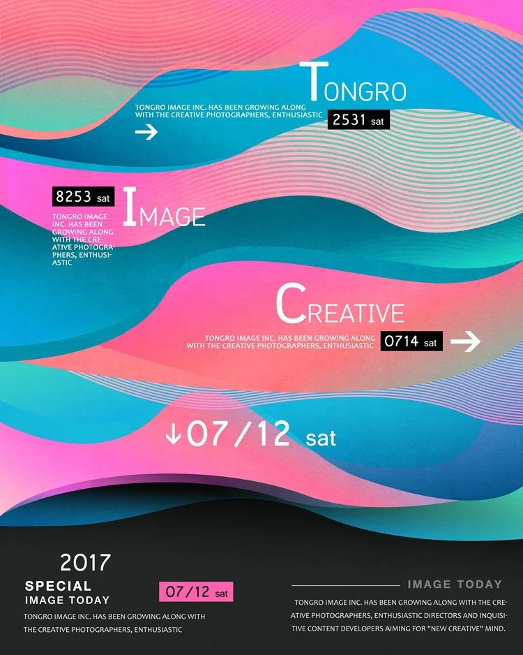 
Abstract creative geometric background design posters 