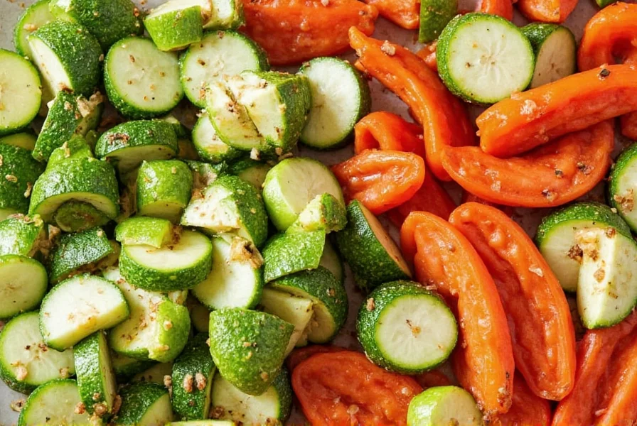 Fresh Vegetables Laid Out on Counter