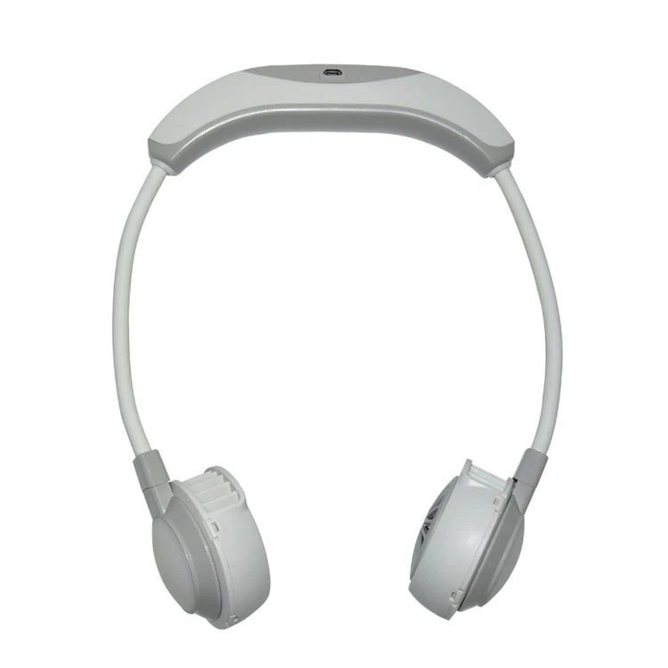 
2020 Most Popular Outdoor Sport Bladeless Led Small Mini Hanging Neck Fan 