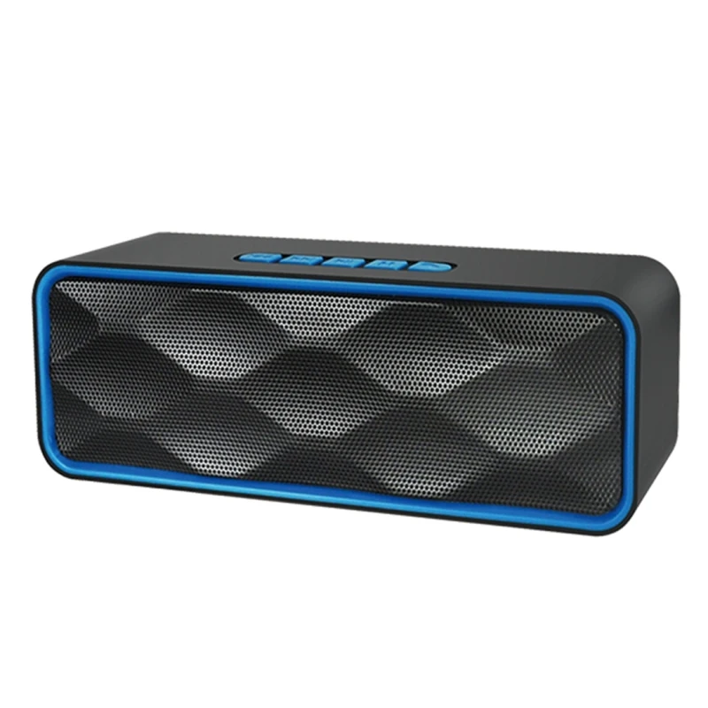 

SC211 Multifunctional Card Music Playback Wireless Speaker Support Handfree Call TF Card U-disk AUX Audio FM Function Speakers