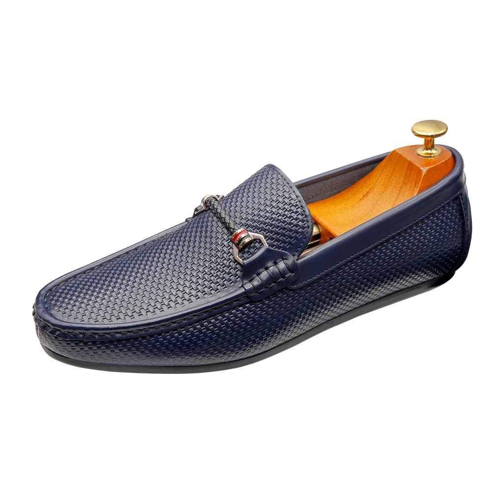 
Men Slip-on Moccasin Driving Shoes Cow leather breathable Loafers 