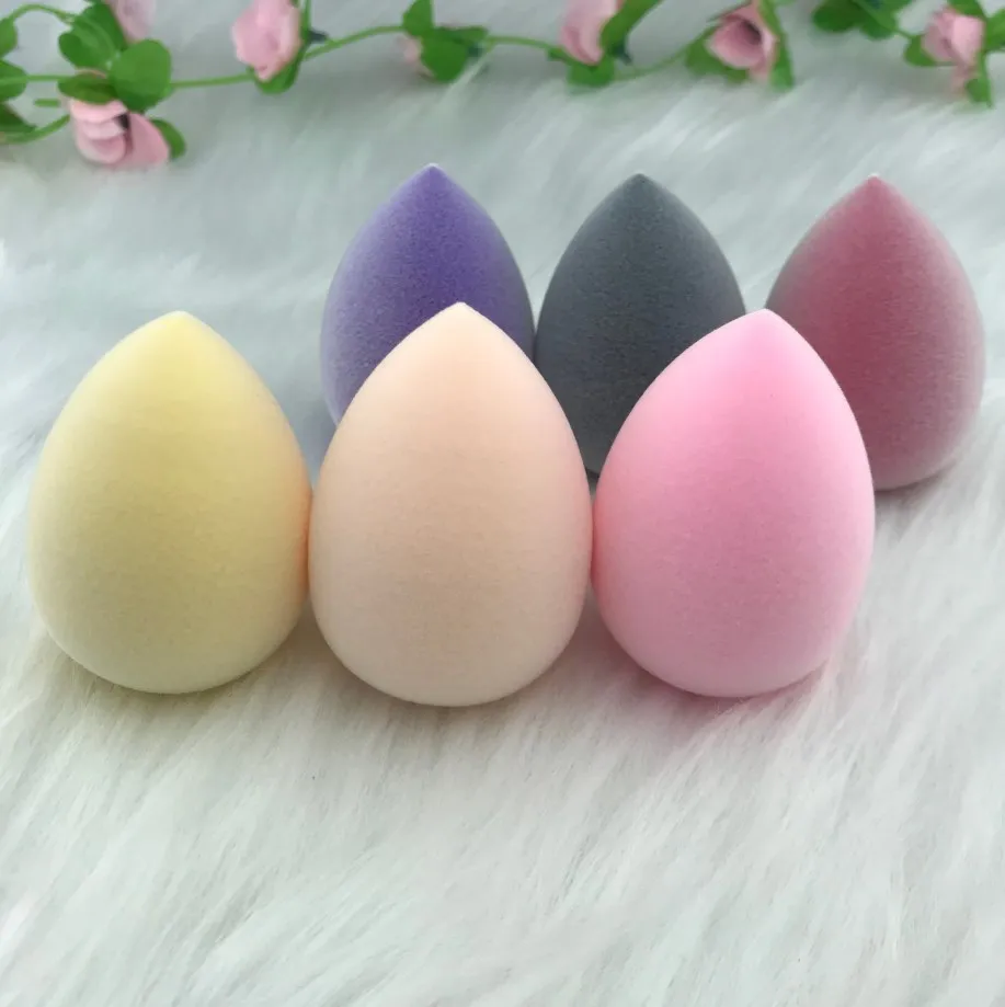 

reusable Soft cosmetic foundation puff makeup remover beauty original latex-free blender sponge expandable after wet, Customized color