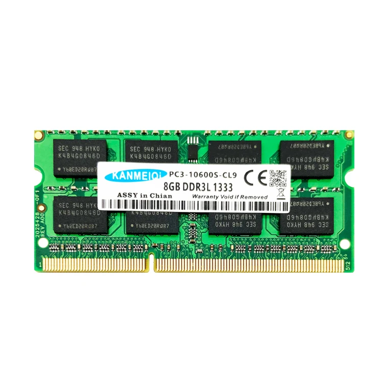 

Factory Low price DDR3L 8GB ram 1333mhz 1600MHZ 1.35V Notebook memory with Life-time warranty