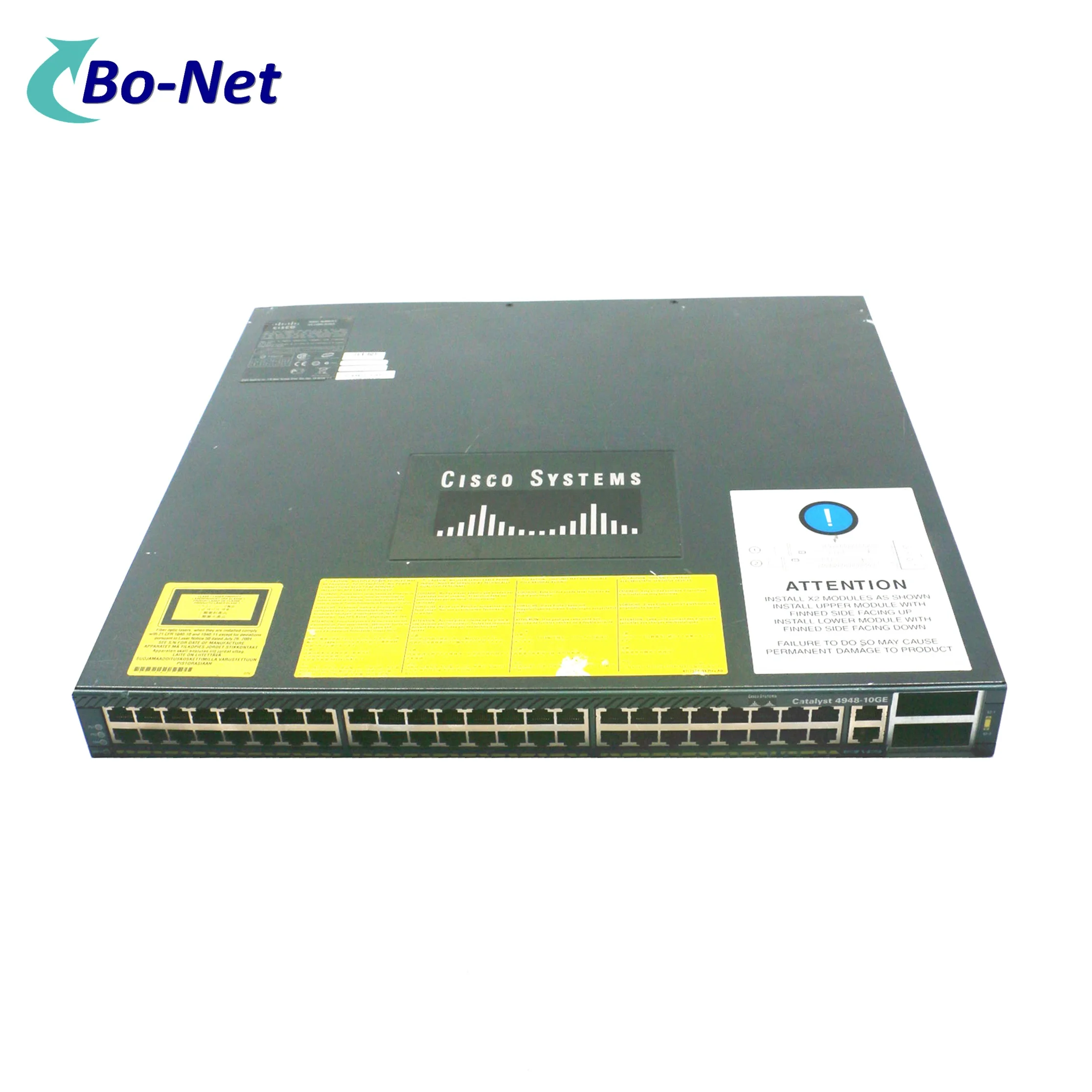 

WS-C4948-10GE 48 Port Network Switch 10G uplink fiber optical transceiver 4948-10GE 10 Gigabit Ethernet Switch