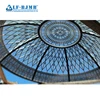Modern design Prefab Light Steel Frame Tempered Glass Dome For Church Building Mosque Dome