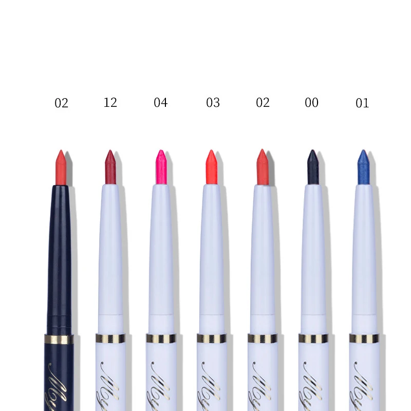 

Private Label Cosmetics Black Makeup Eyeliner Beauty Cat Eyeliner Ladies Automatic Rotating Eyebrow Pencil Eye Mold