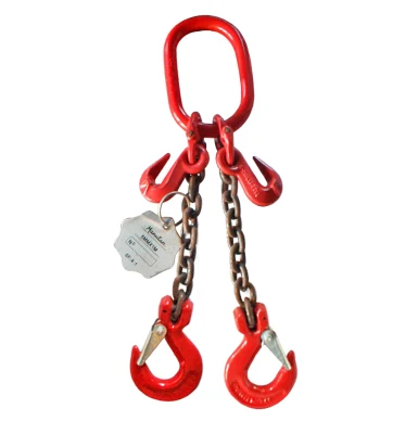 
jiulong high quality G80 four legs lifting chain sling 6mm to 13mm 