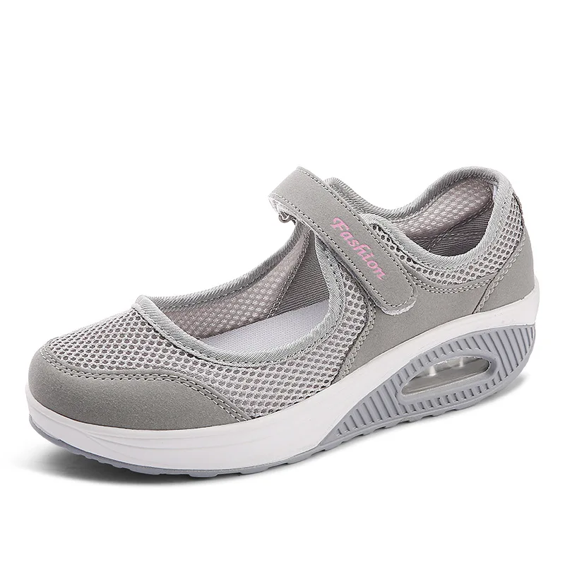 

Women Sneakers Backless Casual Shoes Breathable Mesh Special Sport Shoes, Can be customized