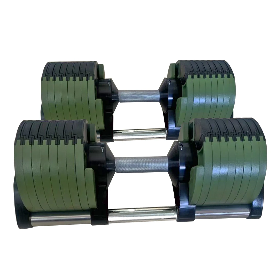 

Professional Core Training Exercise Strength Free Weight Barbell Quick Adjustable Gym Dumbbell Sets, Customized colors