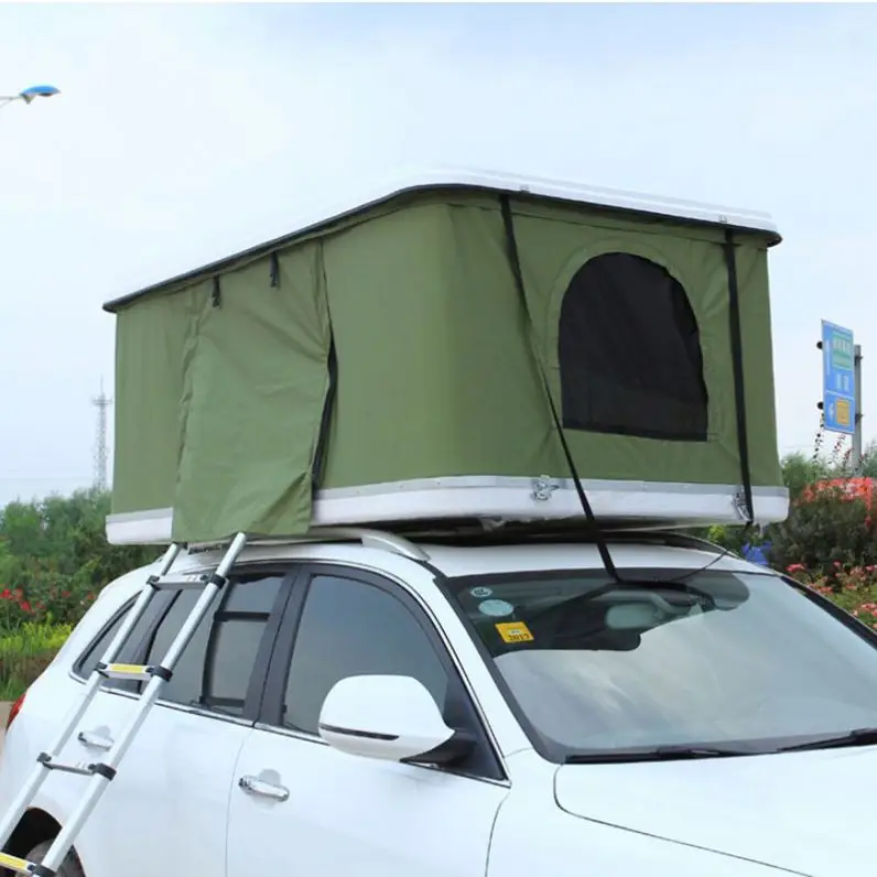 

wholesale 2000mm Pu Coated 2 To 3 People Support Type Rapid Automatic Opening Safari Waterproof Camping Car Tent roof top