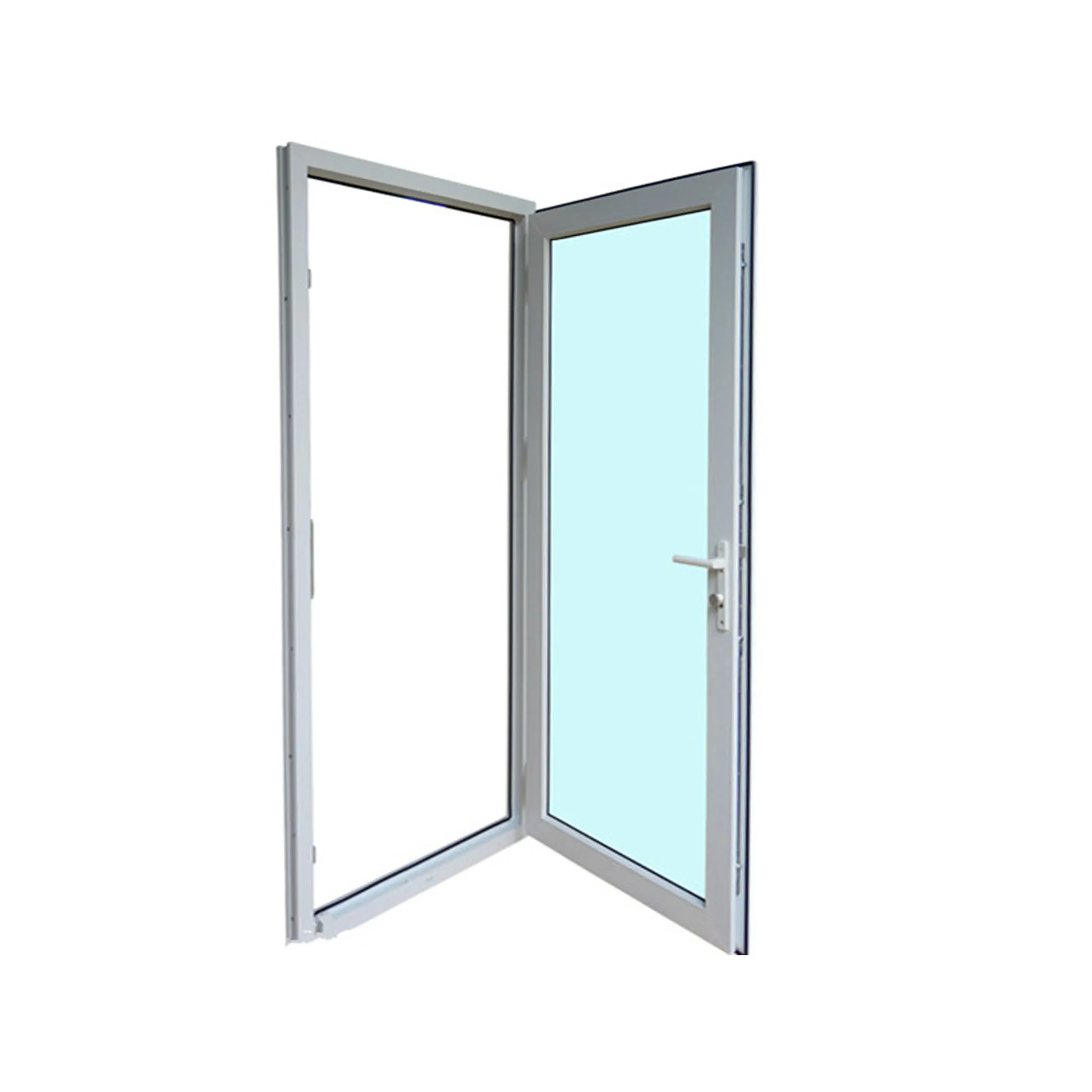 Hot Sale Casement Home Panel Wood Outdoor Blinds New Design Pvc Door