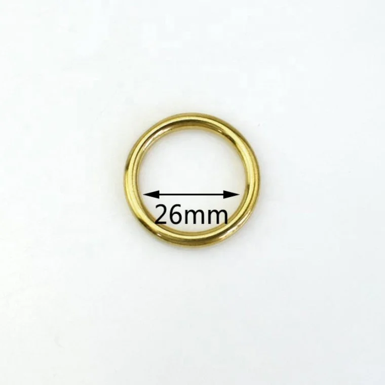 

Brass seamless O ring circle