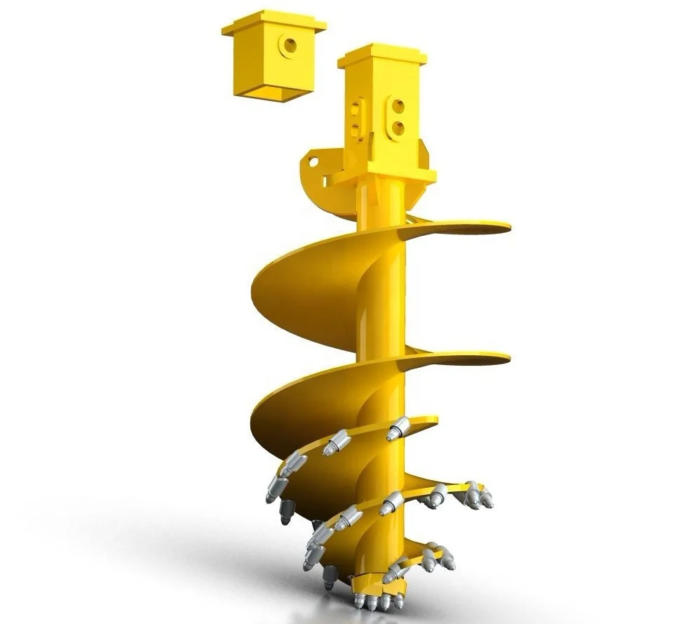 Bored Piling Double Flight Soil Drilling Auger Buy Auger Boring