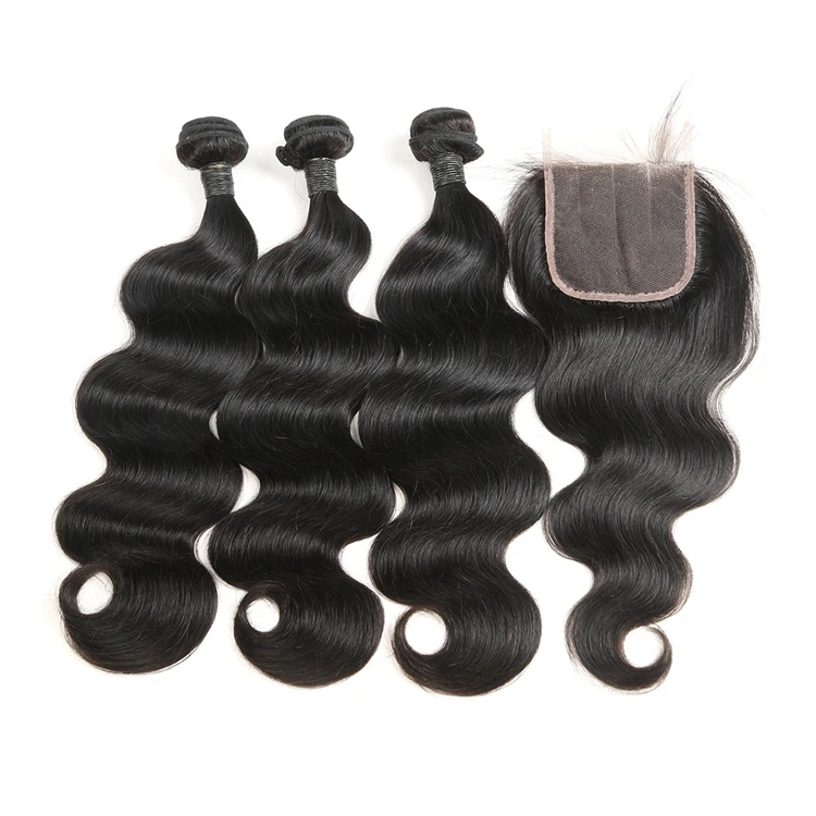 Human Hair Unprocessed Virgin Cuticle aligned Brazilian Hair Body Wave Hair Bundles Vendors Free Sample
