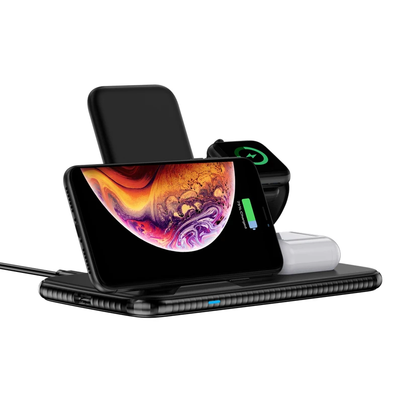 Ibd 4 In 1 Smart Wireless Charger 10 W Wireless Charger For Iphone 11