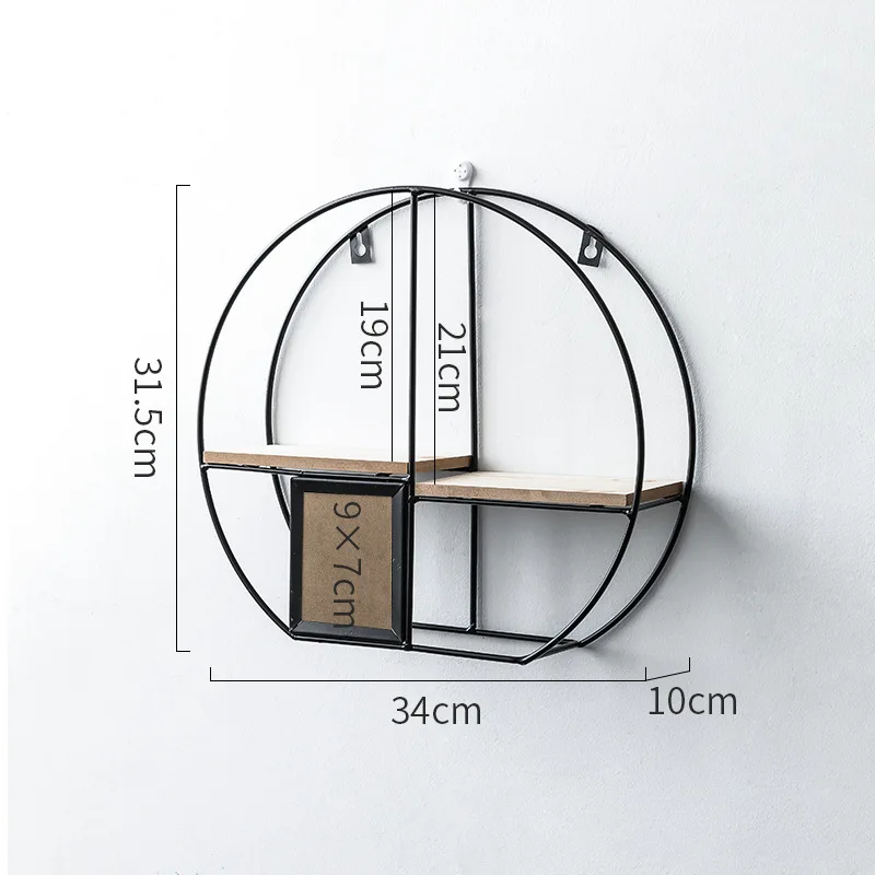 

Restaurant Wall Hanging Creative Living Room Bedroom Wall Decoration Shelf Room Decoration