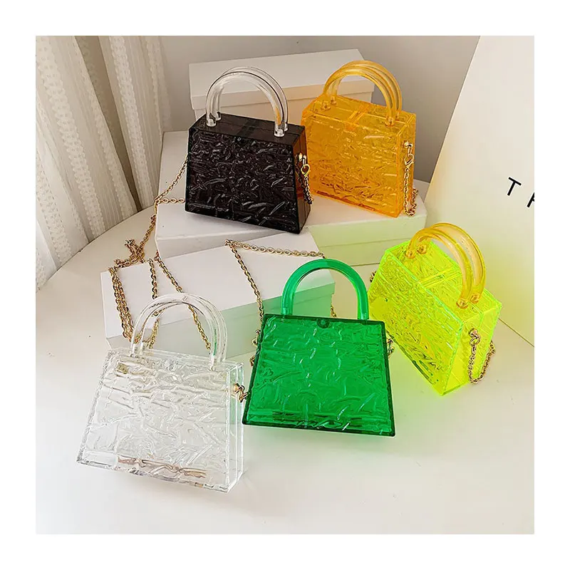 

Evening Clutch Events Stadium Approved Women Acrylic Clear Purse Cute Transparent Crossbody Bag Lucite See Through Handbags