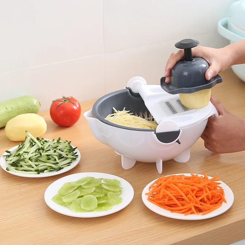 

Kitchen Accessories Manual Magic Fruit Slicer Cutter Machine Multifunction Kitchen Tool Speedy Food Vegetable Chopper