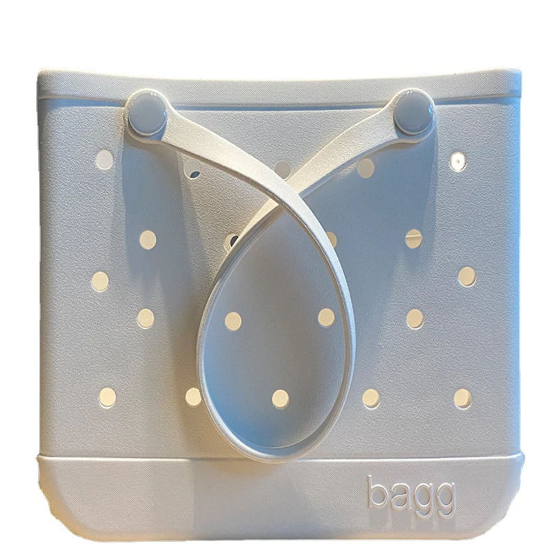 

Ladies Beach Suntan Oil Blanket Storage Bag European And American Cross-border New Product Handbag EVA Beach Bag With Hole 16002