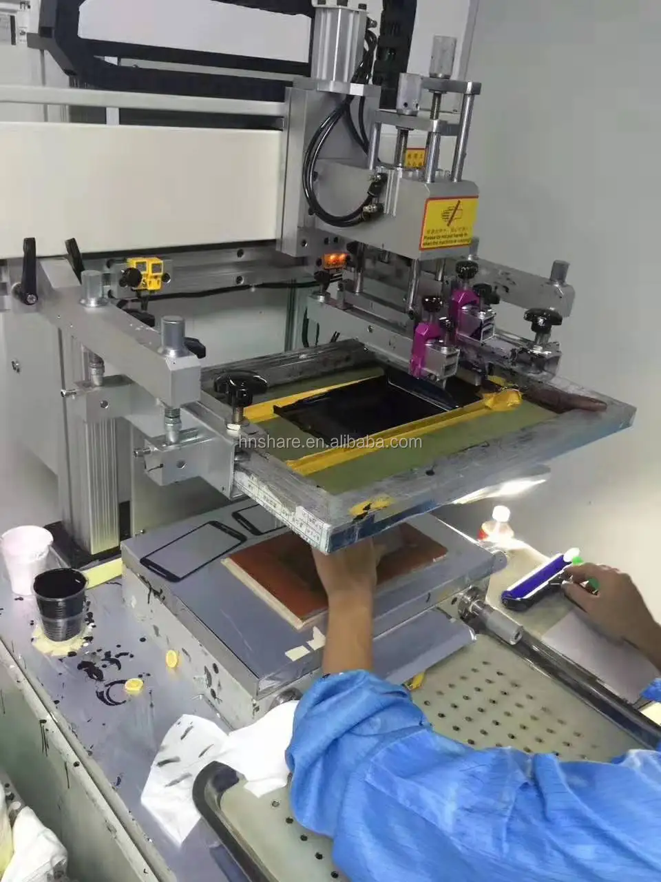 Fully Automatic Screen Printer - Silk Semi Auto Machine