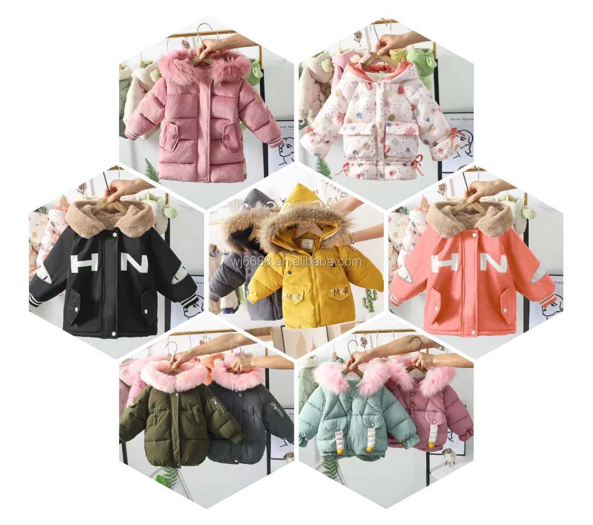 

2020 factory supply custom autumn winter children coats for boys and girls