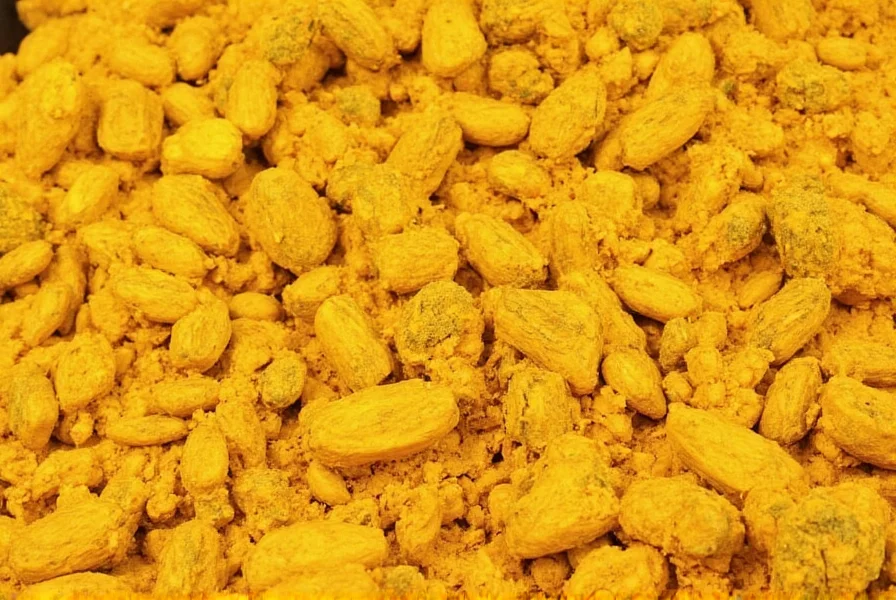 Turmeric root and powder comparison showing natural versus concentrated forms