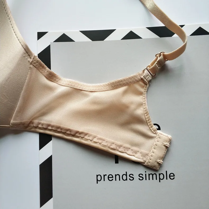 Breathable Sexy Women Bras Transparent Solid Antibacterial Wireless