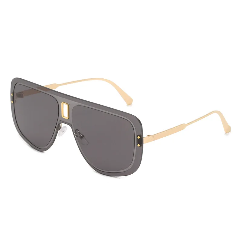 

Sun Glasses Women Plastic UV 400 Custom Logo 2021 New Arrivals Big Shades Mirror Flat Top Sunglasses, Picture shows