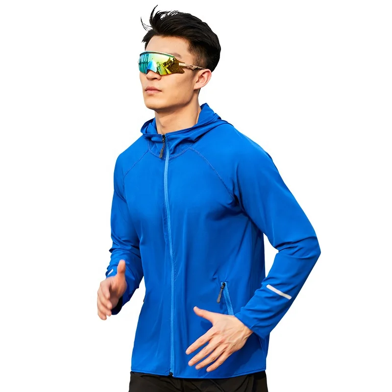 

Casual Outdoor Running Training Sport Jacket Custom Print Gym Jackets