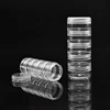 5g 10g small round composable Ps plastic jar superposition Case pot stacking box jar for loose power travel