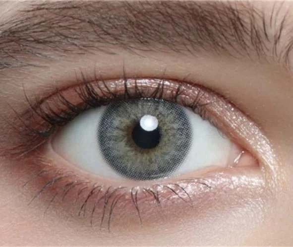 

New arrival holland gray color contact lenses soft contact lens 14 mm 3 tone